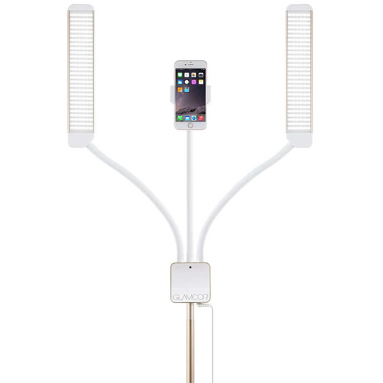 Glamcor Multimedia X Led (White and Gold)